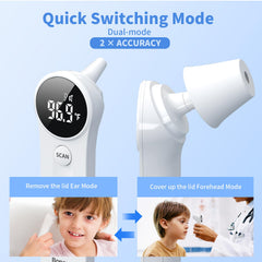 Boncare forehead no touch thermometer for safe, convenient checks