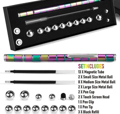boncty drop-resistant magnetic pen with gold plating for durability