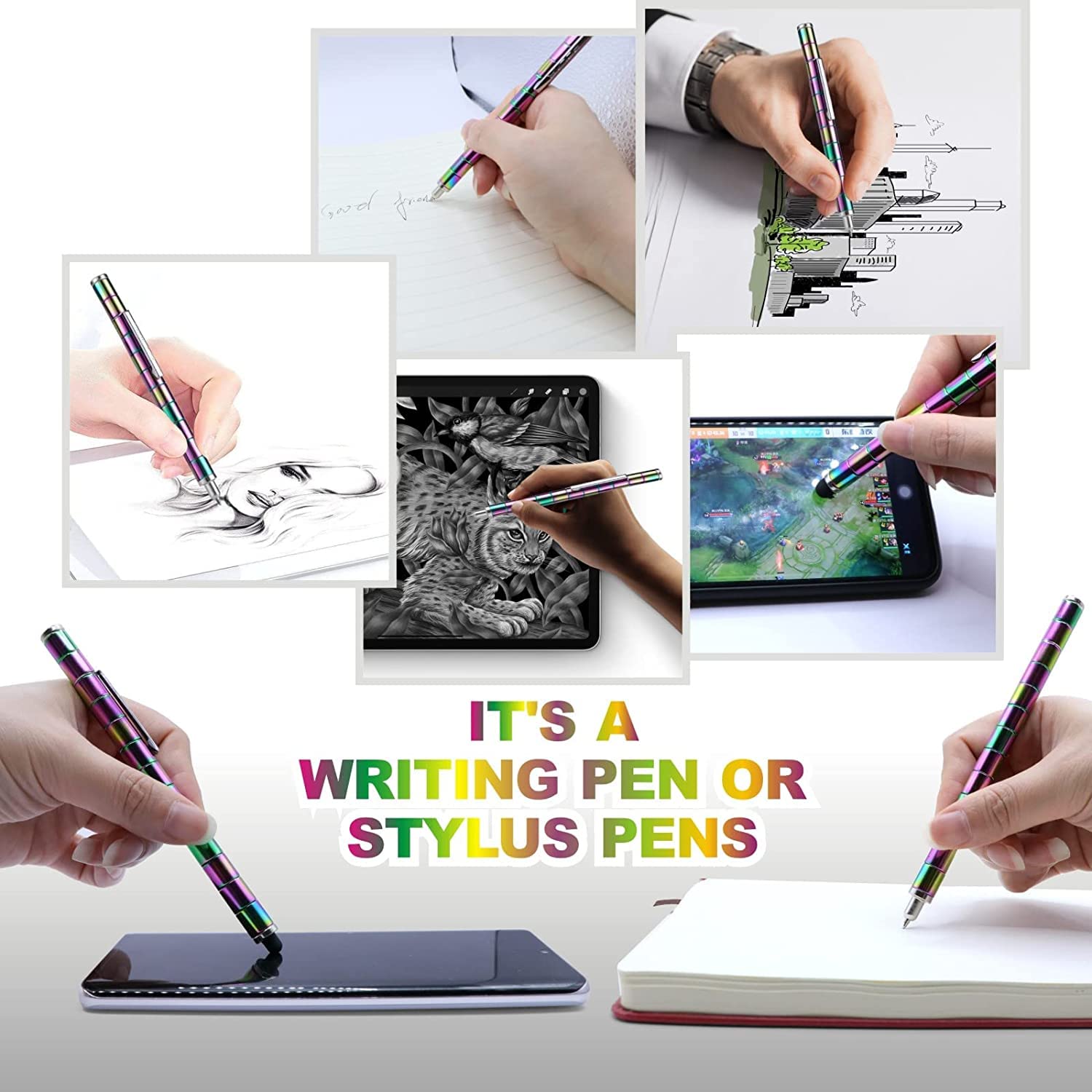 boncty stress relief fidget pen supporting focus during study