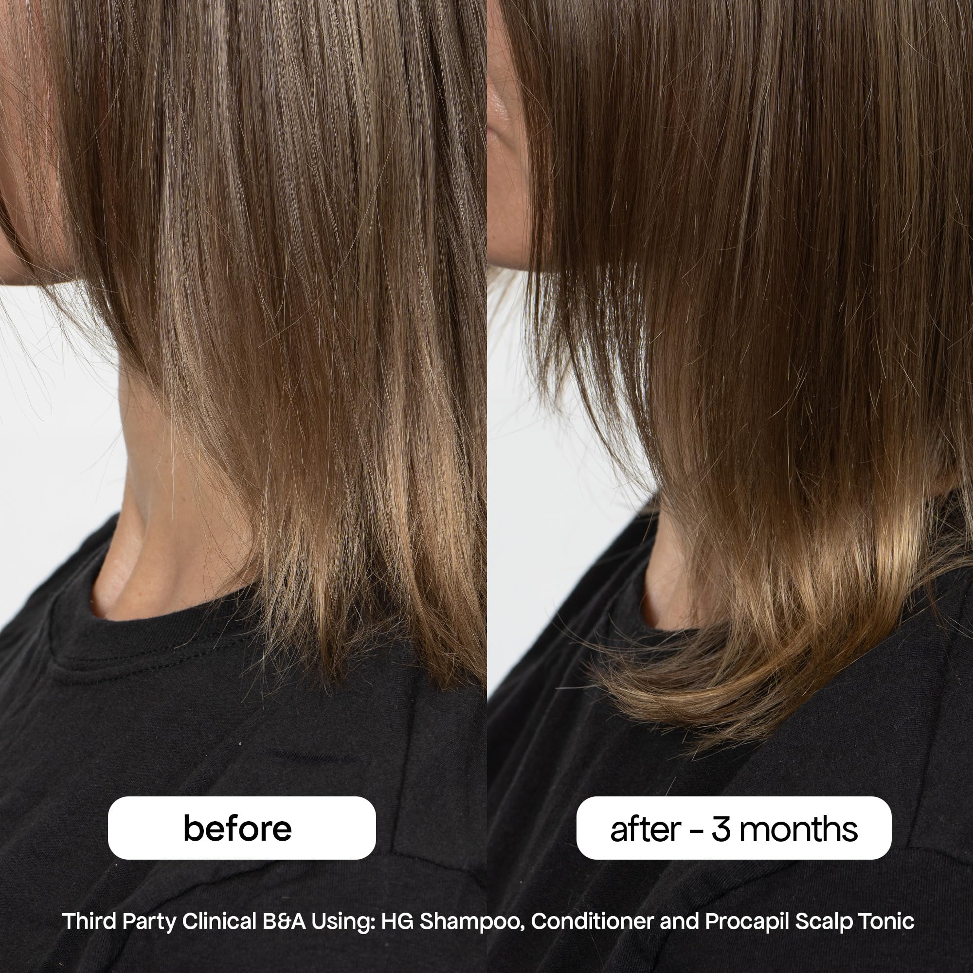 BondiBoost HG color-treated hair-safe formula visual