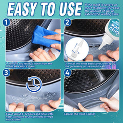 Bondtech gel on a kitchen sink edge delivers thorough stain removal.