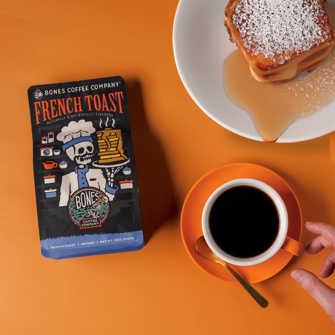 Bones Coffee Company small batch roasted beans surface a fresh, vibrant flavor
