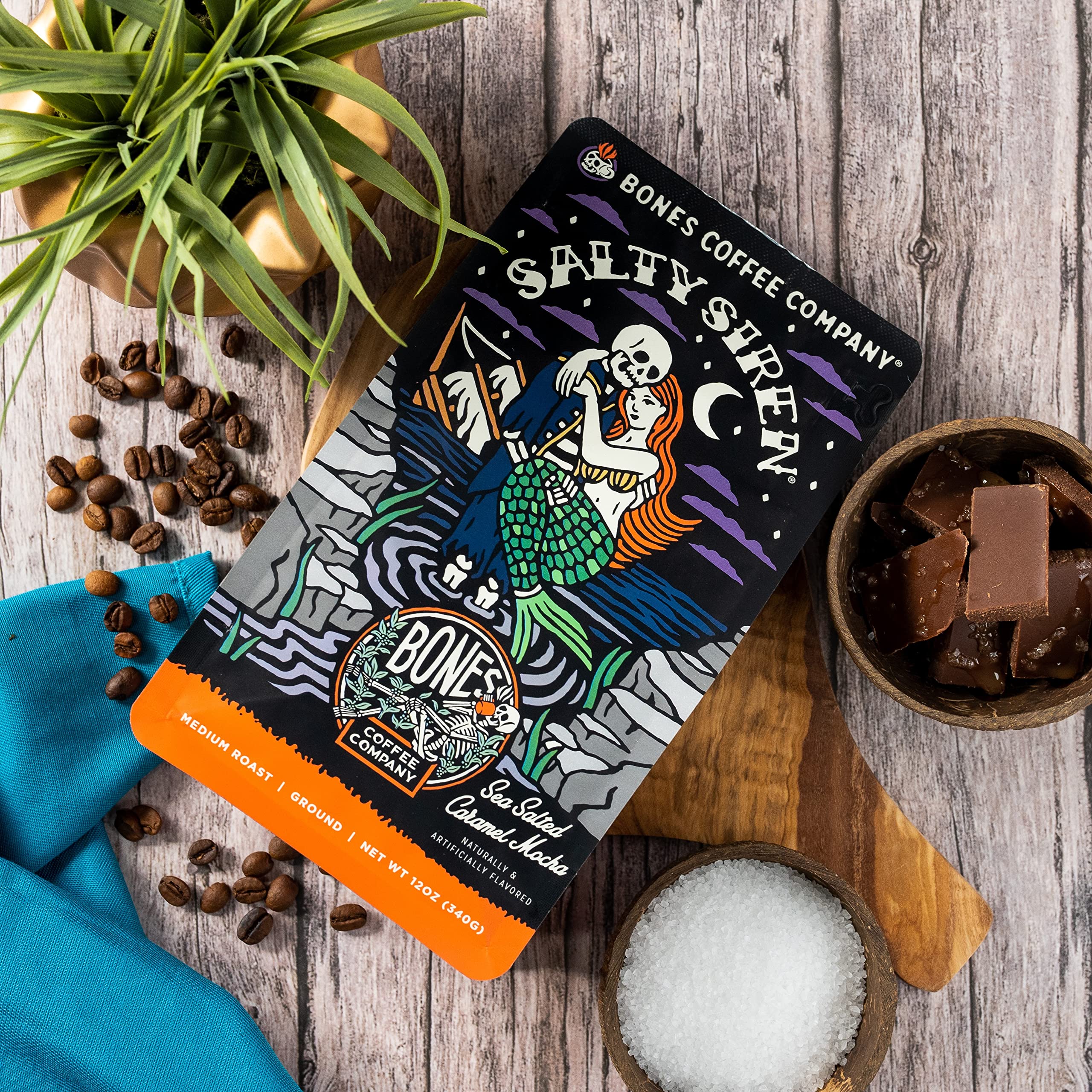 Ground Bones Coffee Salty Siren for auto drip brewing