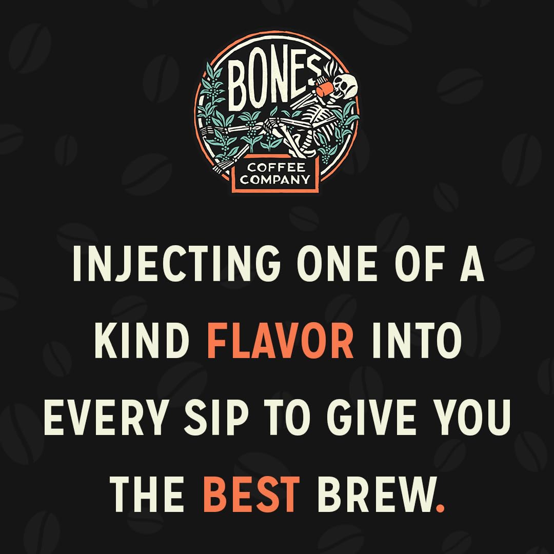 Bones Coffee S'morey Time ethically sourced Brazilian arabica beans.