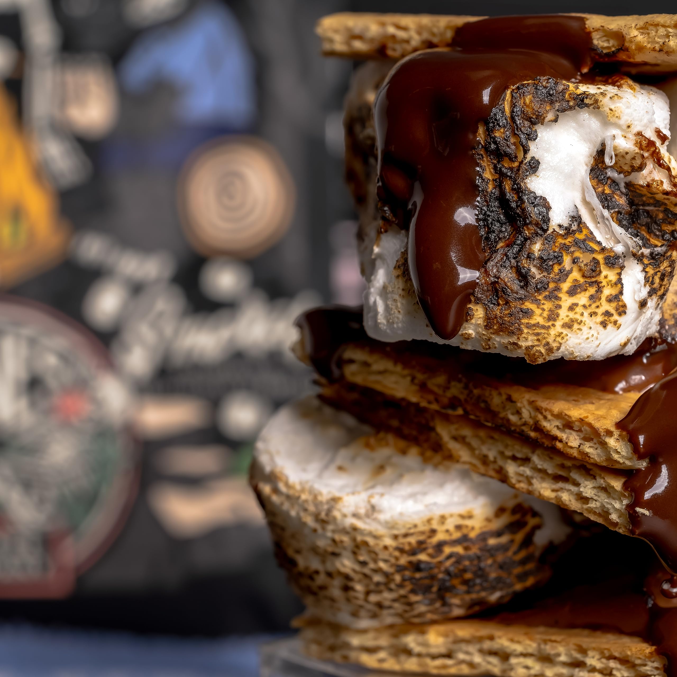 Bones Coffee S'morey Time ground coffee for French press brewing.