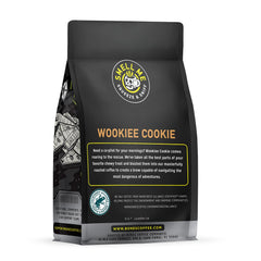 Bones Coffee Wookiee Cookie ground coffee ideal for auto drip brewing.