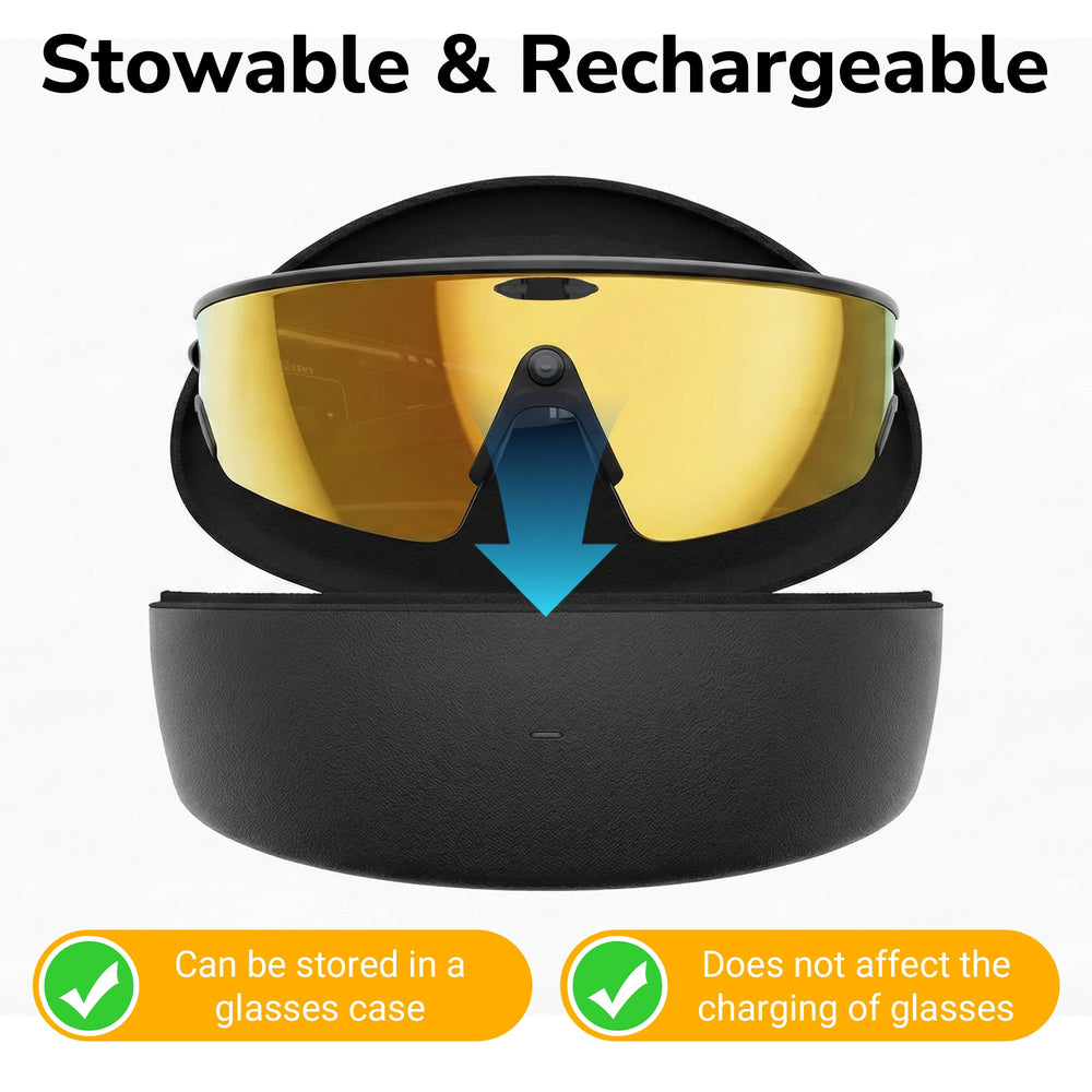 BonFook HiBloks designed for Oakley Meta Vanguard glasses for seamless fit.