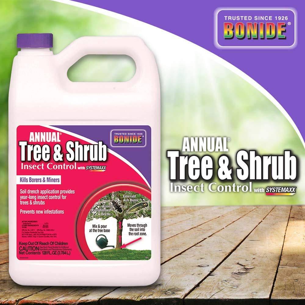 Bonide Annual supports new growth on roses and fruit trees.