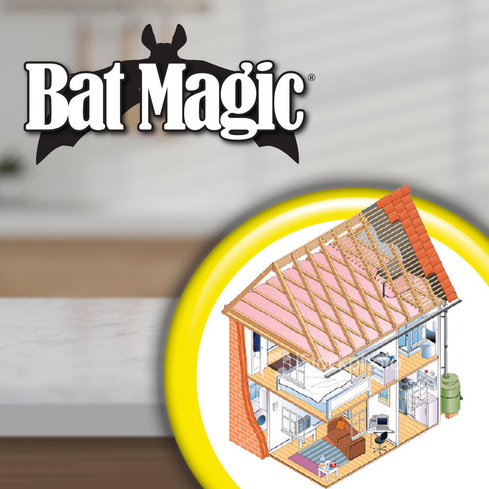 Bonide Bat Magic 4 pack for versatile indoor use