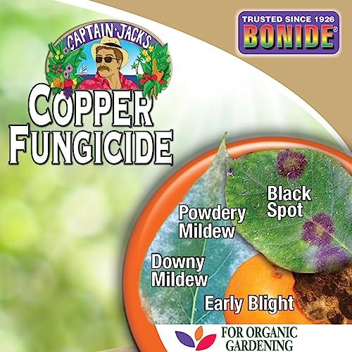 Harvest-ready crops protected by Captain Jack’s Copper Fungicide