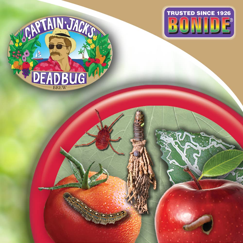 Bonide Captain Jack's Deadbug Brew supports organic gardening use