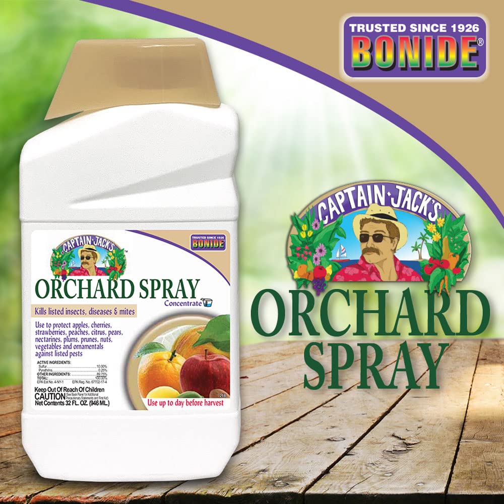 Bonide Captain Jack's hose-end compatibility enables quick outdoor applications.