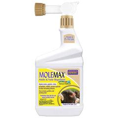 Bonide MOLEMAX bottle with hose attachment for easy garden protection