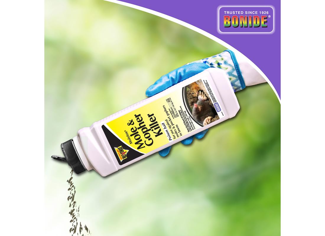 Bonide Moletox is ready to use with no mixing required.