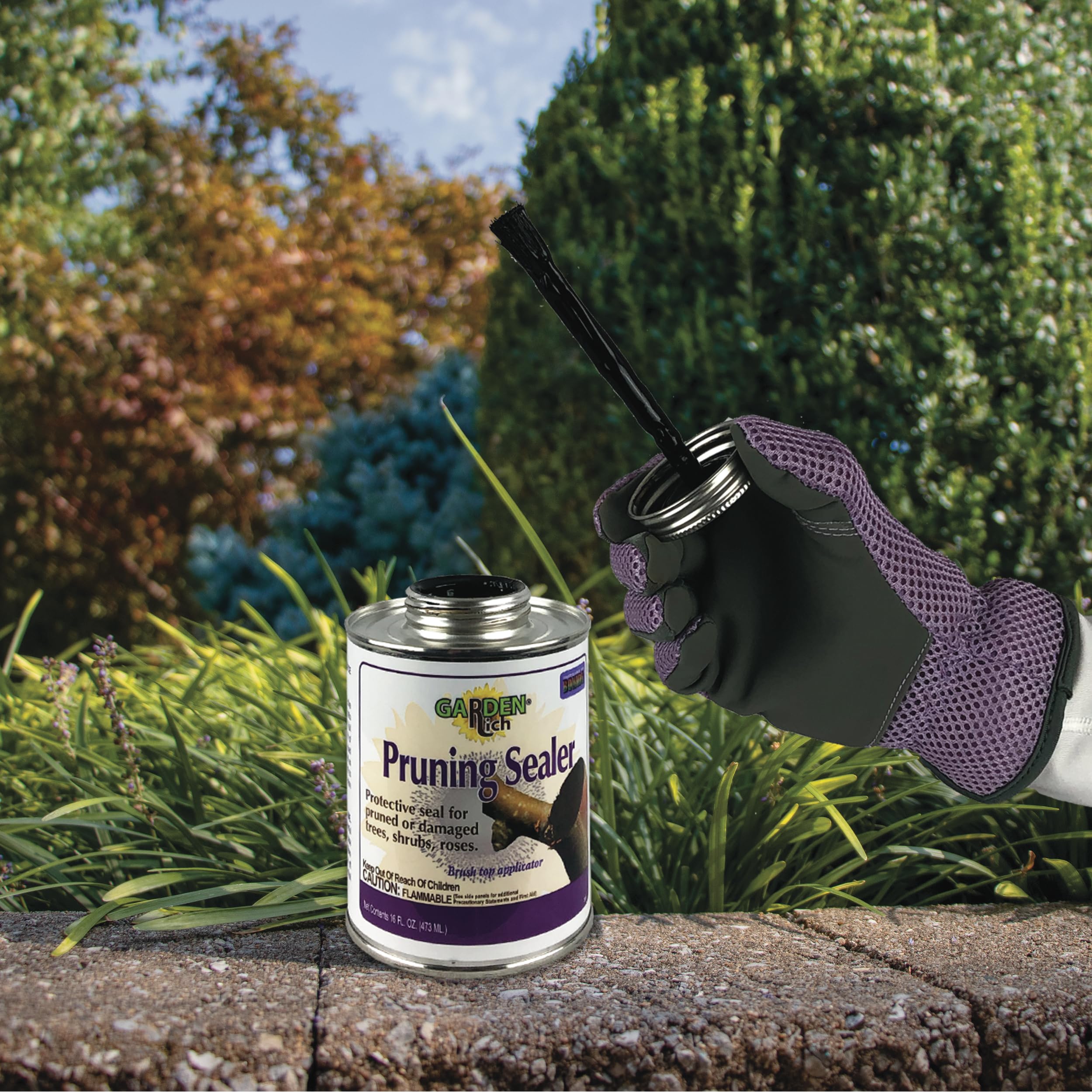 Bonide sealing helps protect trees, shrubs, and roses from moisture intrusion