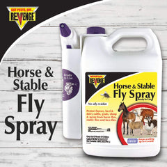 Bonide Revenge spray nozzle in use showing easy application.