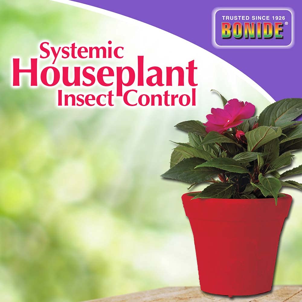 Bonide Systemic Insect Control provides up to 8 weeks of protection.