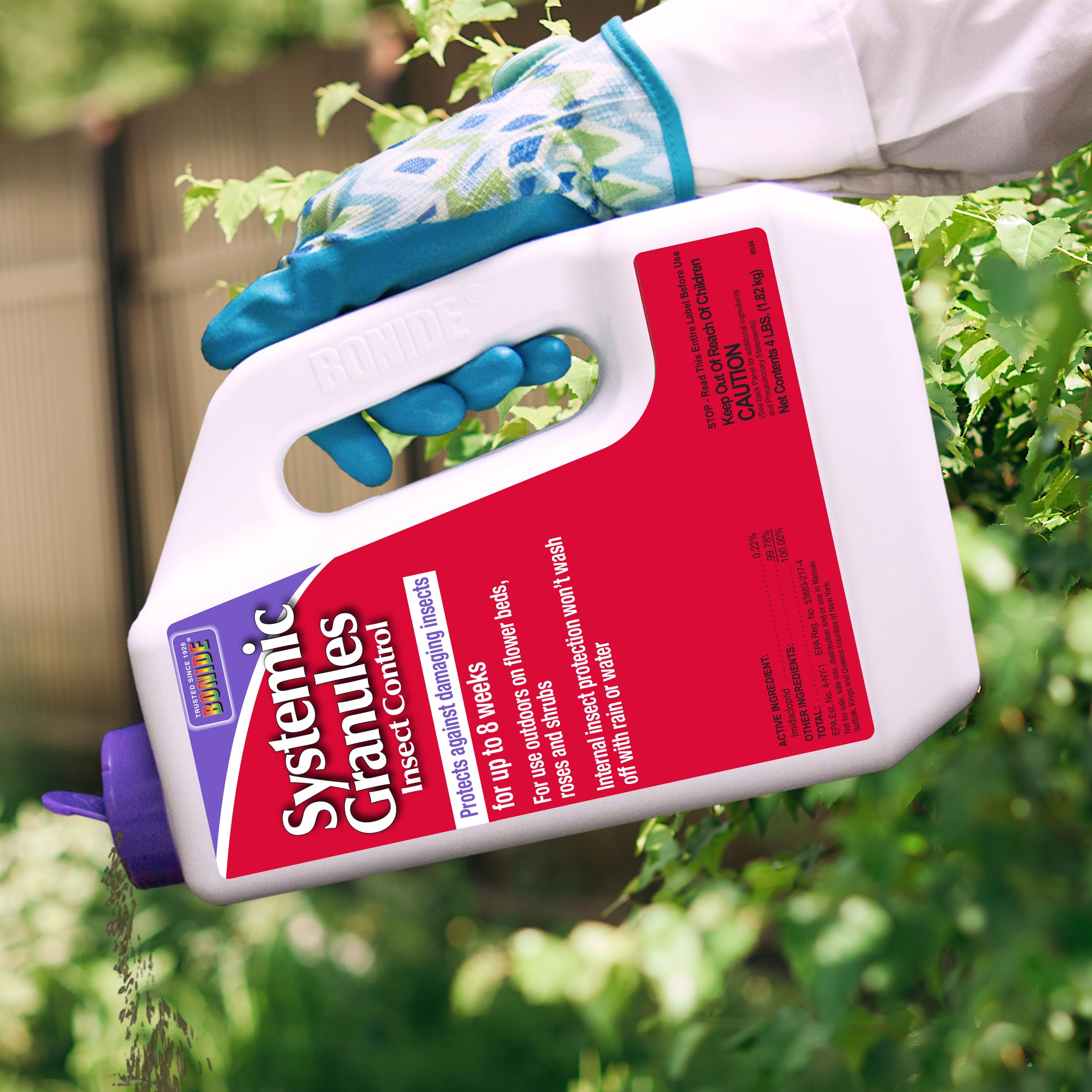 Not for edible plants; follow label directions for safe use.