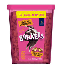 Bonkers Bites Paw Lickin – croquant extérieur et cœur fondant pour récompenser le jeu.