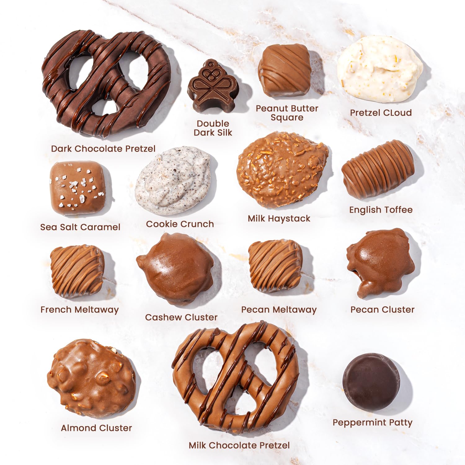 BONNIE AND POP elegant gift tin enhances presentation of treats.
