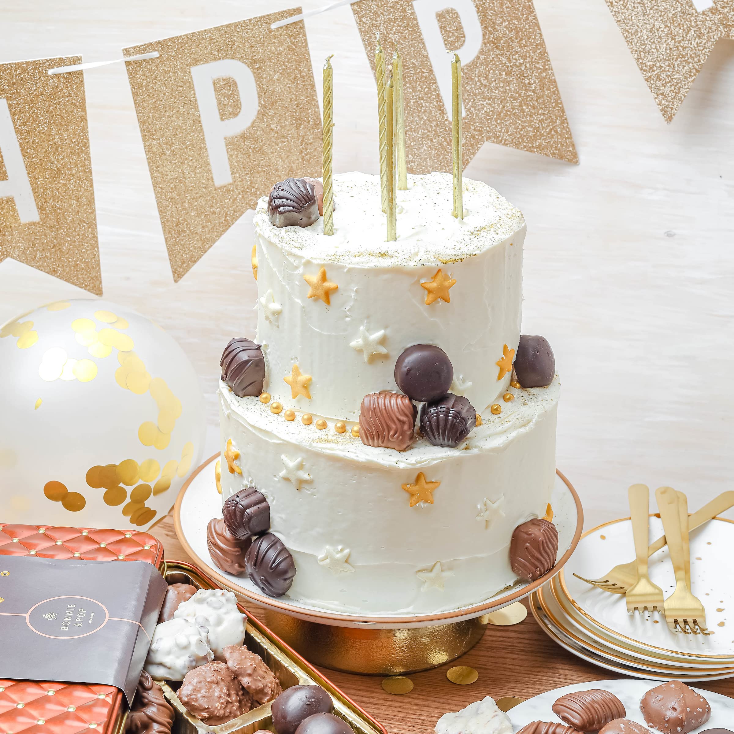 BONNIE AND POP pretzel clouds and sweet treats ideal for gifting.