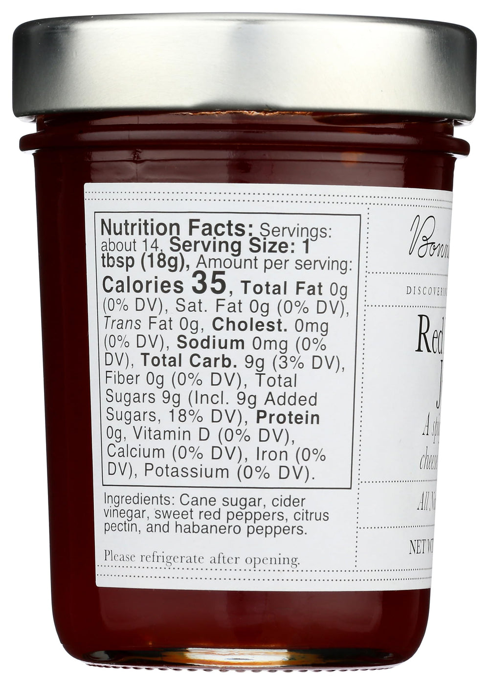 Bonnie's Jams Red Pepper Jelly with crackers to boost flavor.