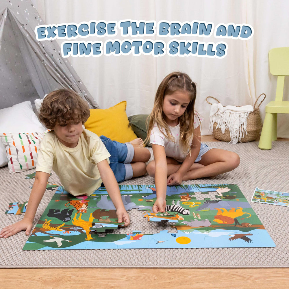 BONNYCO classroom-friendly puzzle supports spatial skills and collaboration