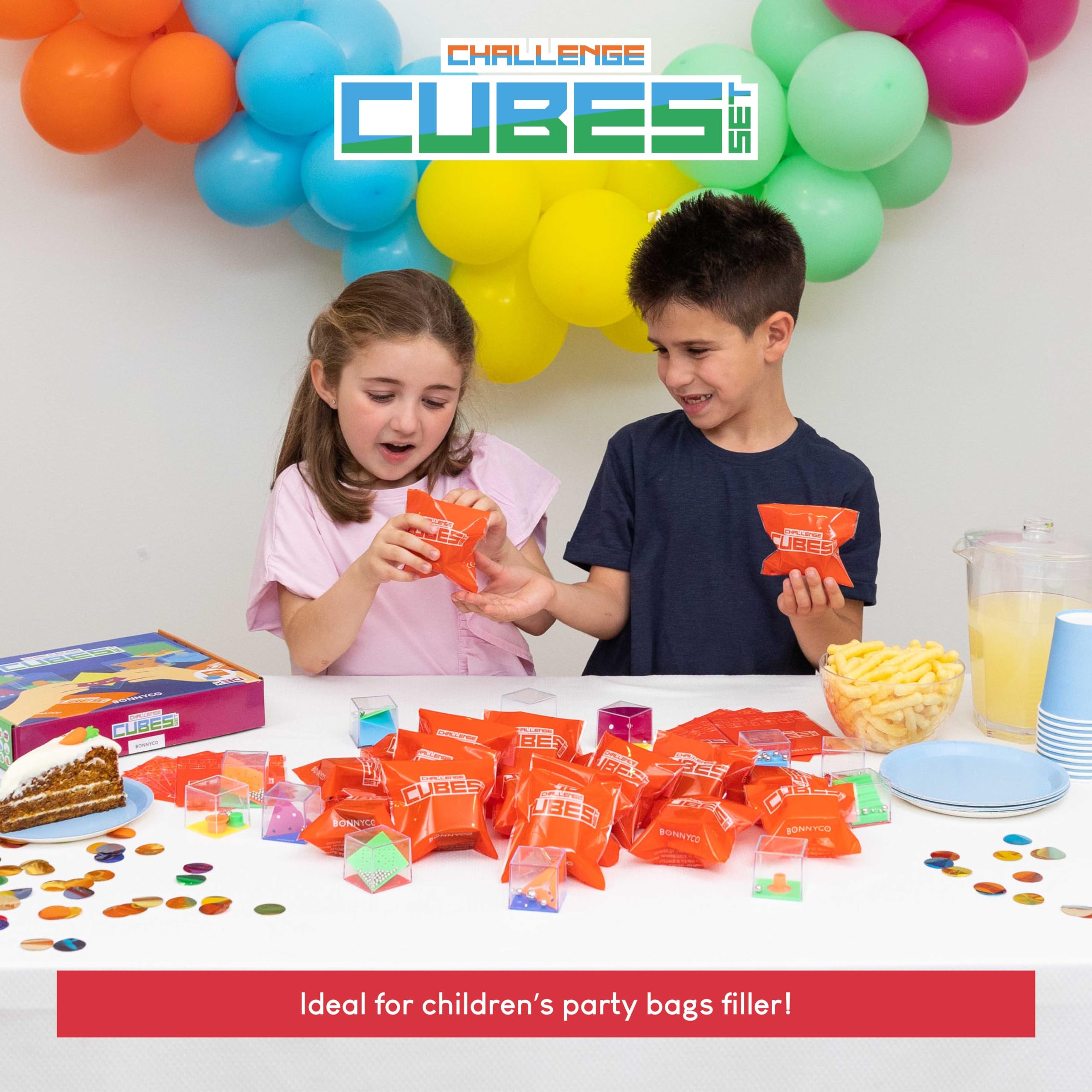 BONNYCO cubes as classroom prizes and rewards during lessons.