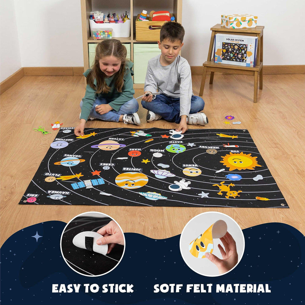 BONNYCO large felt pieces are easy for small hands.