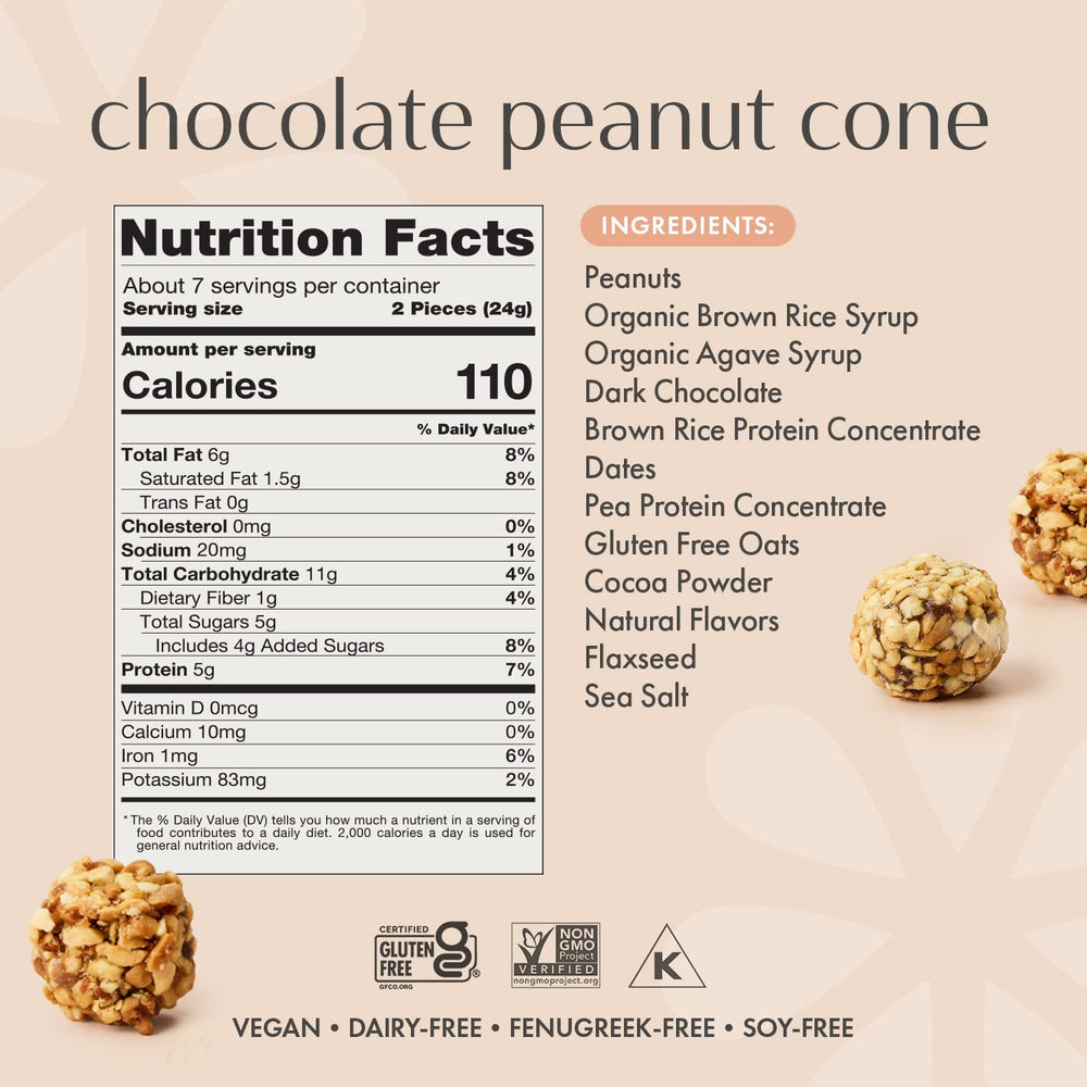 Boobie Lactation Cookies Brownie Fudge texture demonstrates soft-baked convenience.