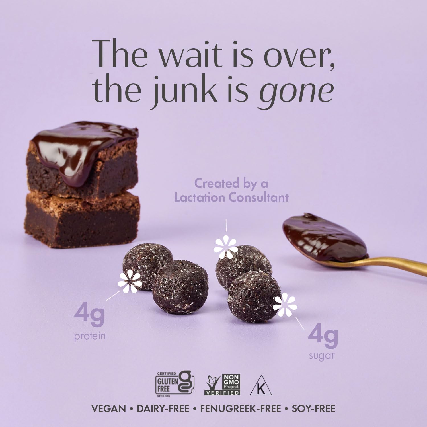 Boobie Lactation Cookies plant-based protein and prebiotics in a single serving.