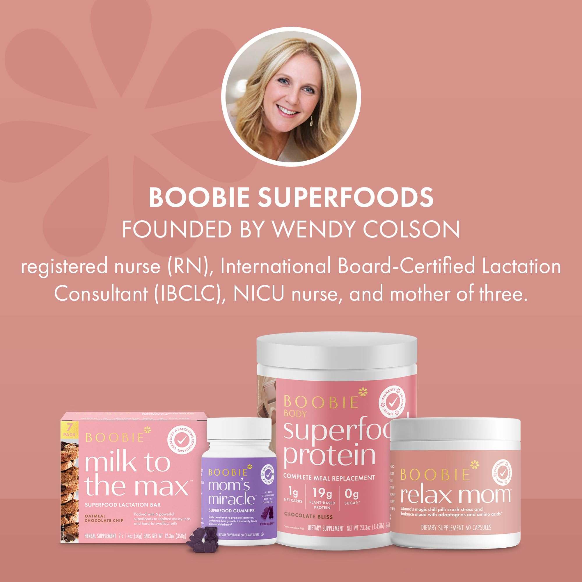 Boobie bar on a counter, ready for daily nursing snack