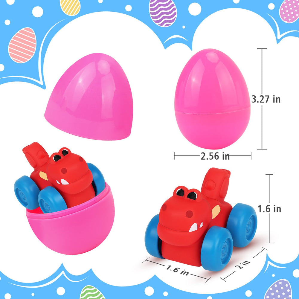 Kids reach for Boogem eggs during Easter egg hunts