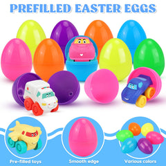 Boogem eggs and cars with non-toxic, safety-tested materials