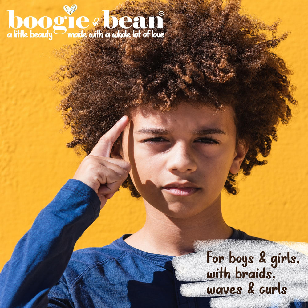 Boogie and Bean made in USA label on packaging for quality.
