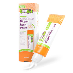 Boogie Diaper Rash Paste tube enables quick, mess-free diaper changes.