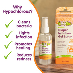Boogie fragrance-free hypochlorous acid formula keeps sensitive skin soothed.