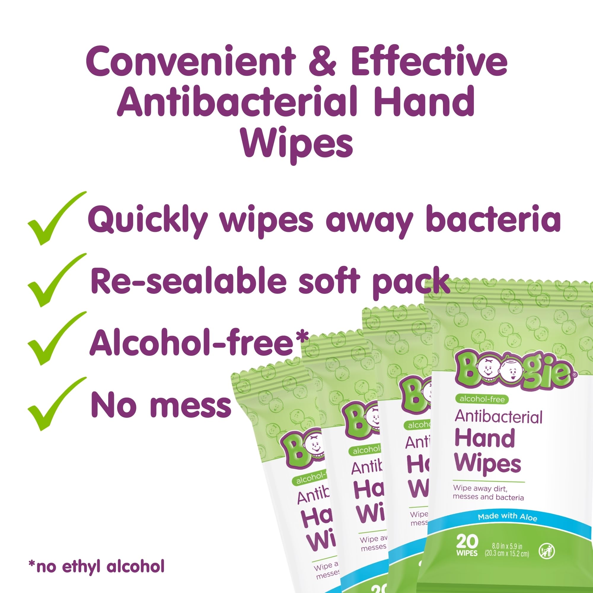 Hands after using Boogie look fresh and clean