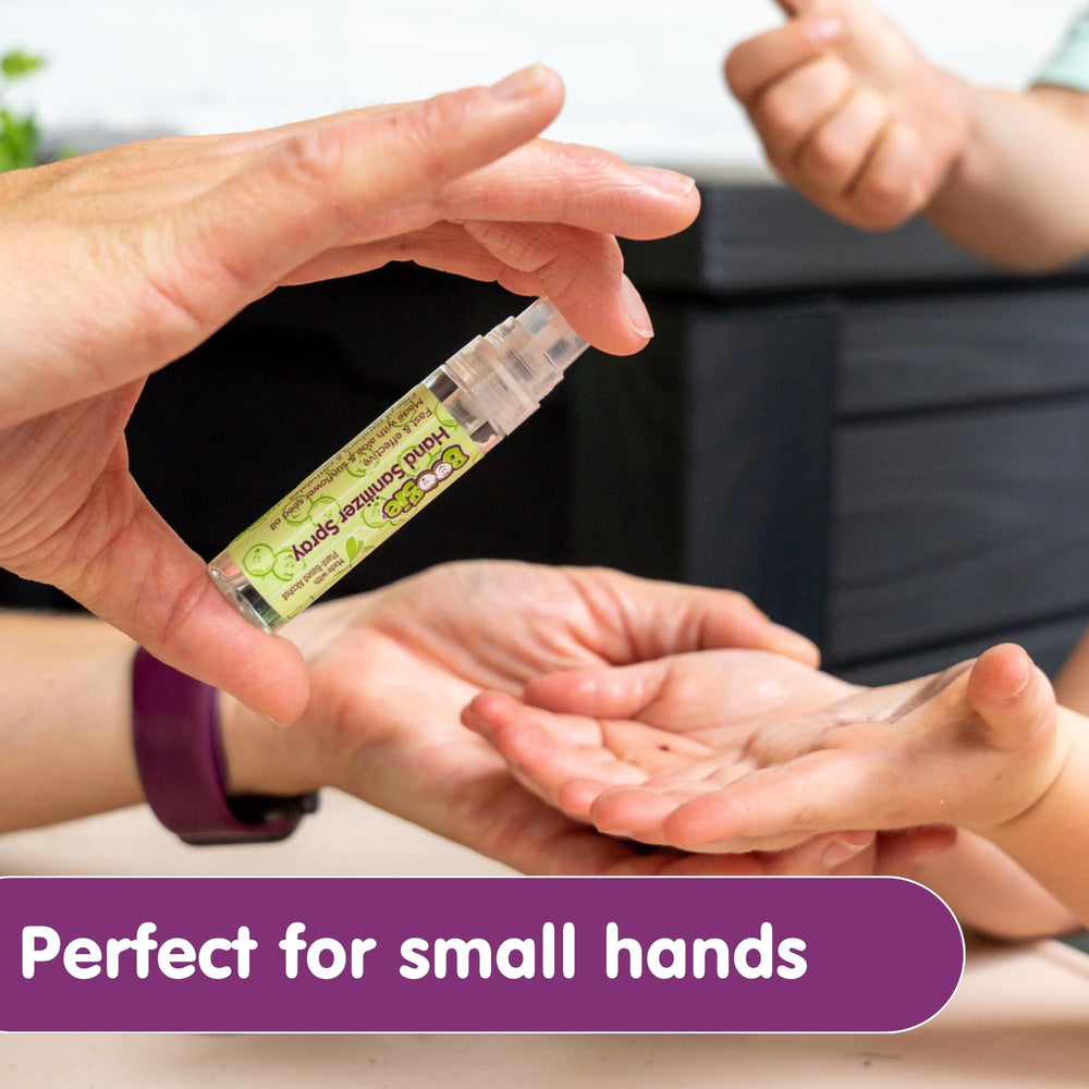 Boogie Kids Hand Sanitizer Spray with sunflower oil nourishes little hands