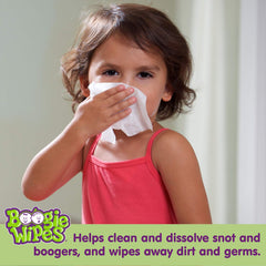 Soft wipe texture from Boogie Saline Nose Wipes