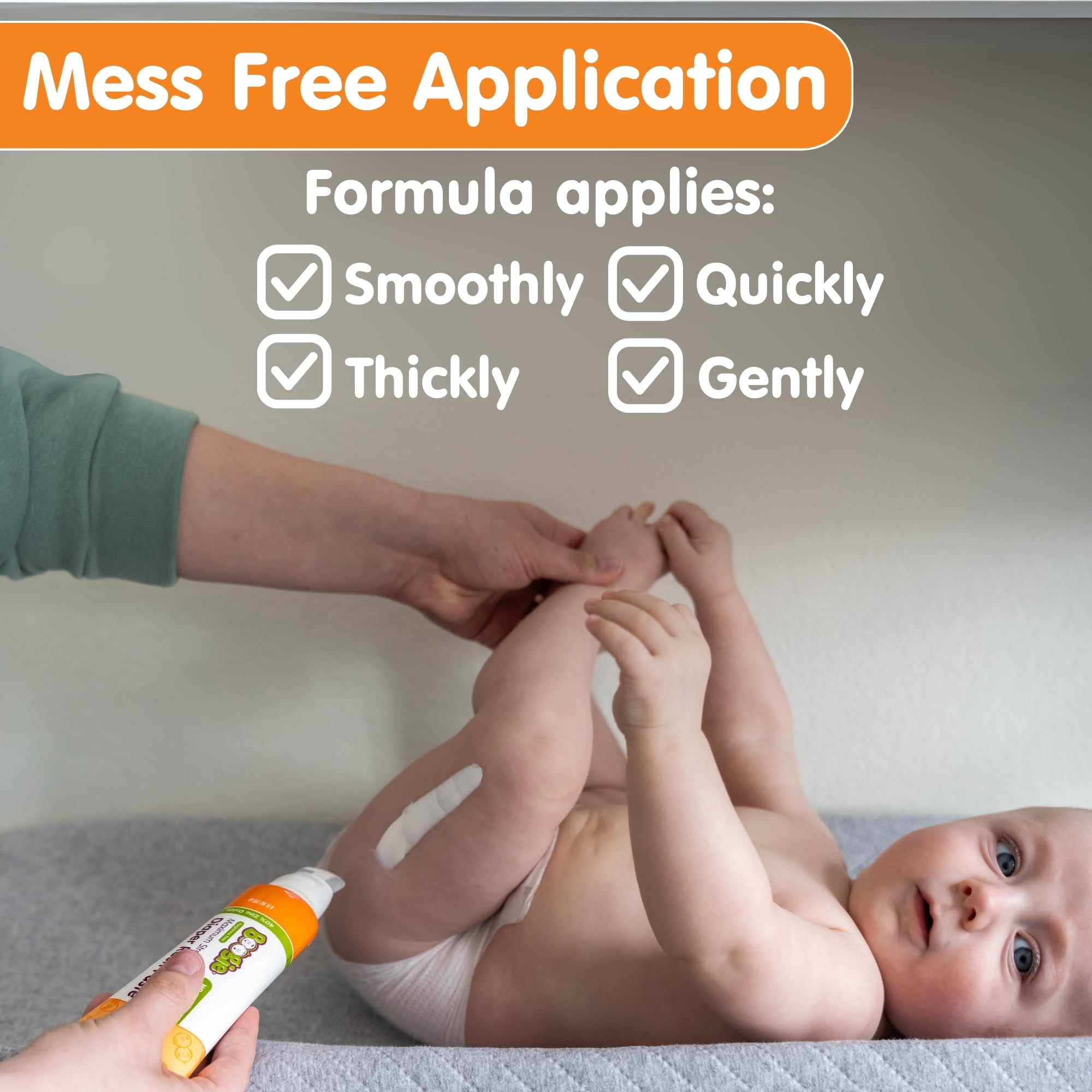 Boogie paste with wipeable applicator keeps hygiene between changes.