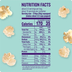 Angie's BOOMCHICKAPOP kettle corn bags ready for microwave snacking.