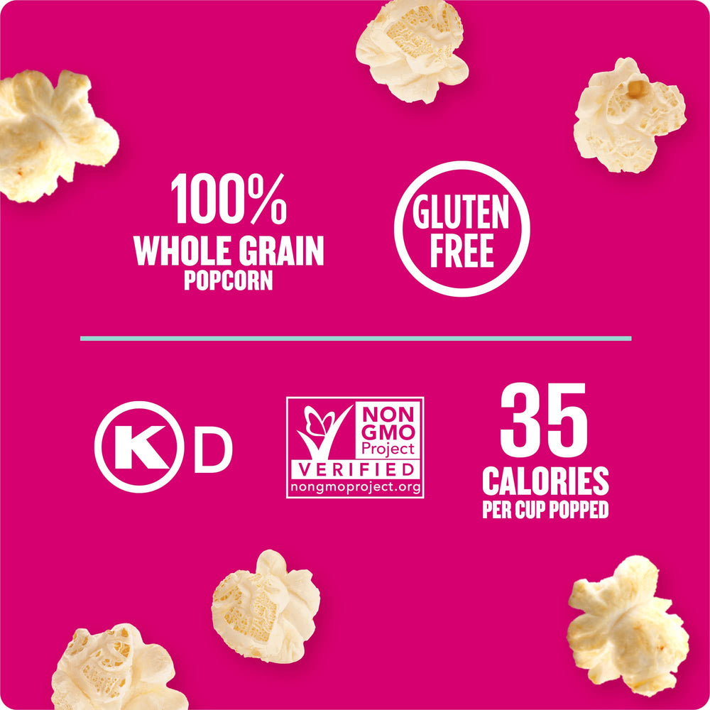 Angie's BOOMCHICKAPOP kettle corn in a bowl ready to share.