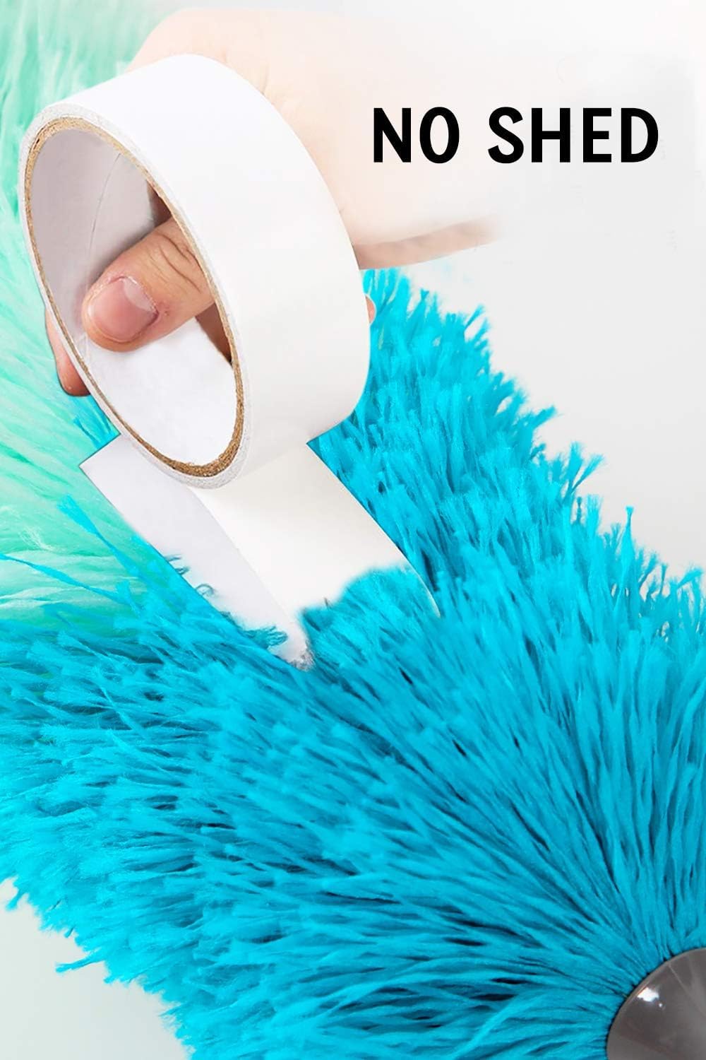 BOOMJOY clean ceiling and fan using microfiber duster