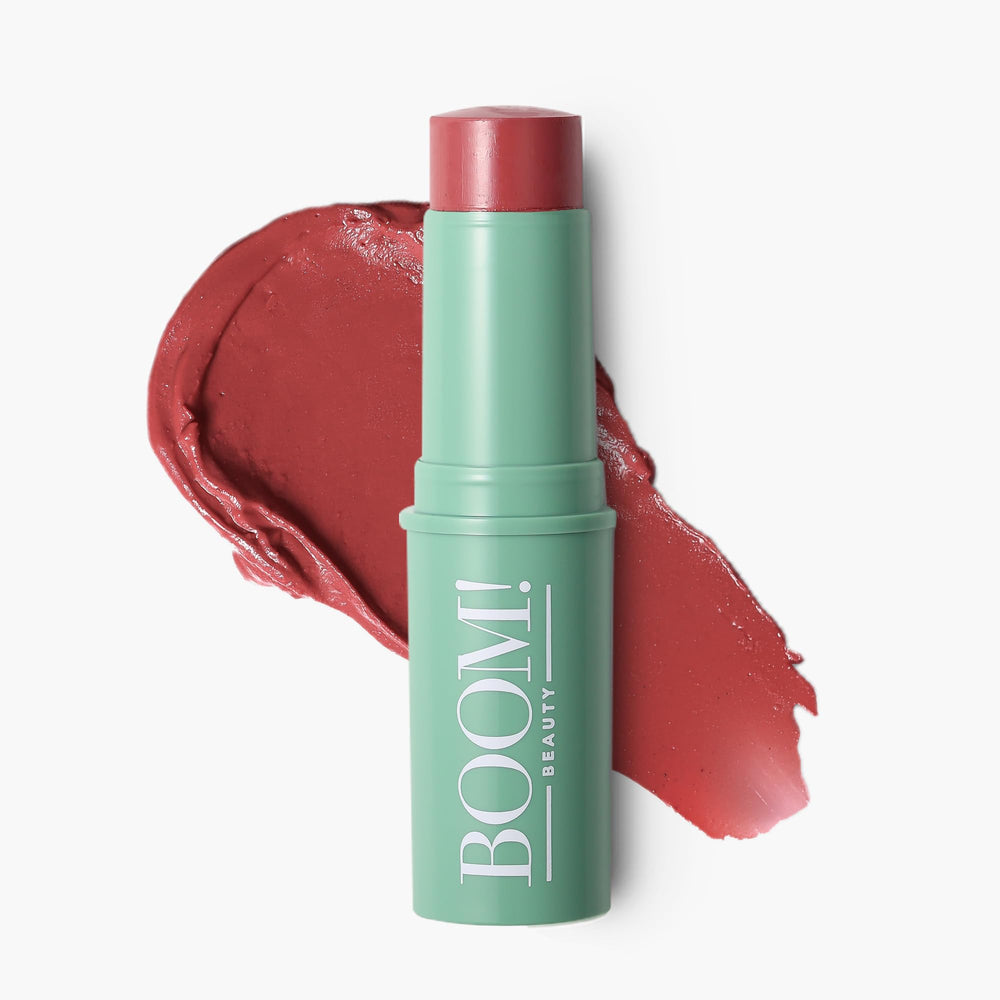 BOOM! Boomstick Rose Nude compact-application for quick, blendable color.