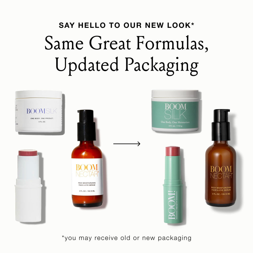 BOOM! Boomstick Rose Nude supports skin with natural benefits.