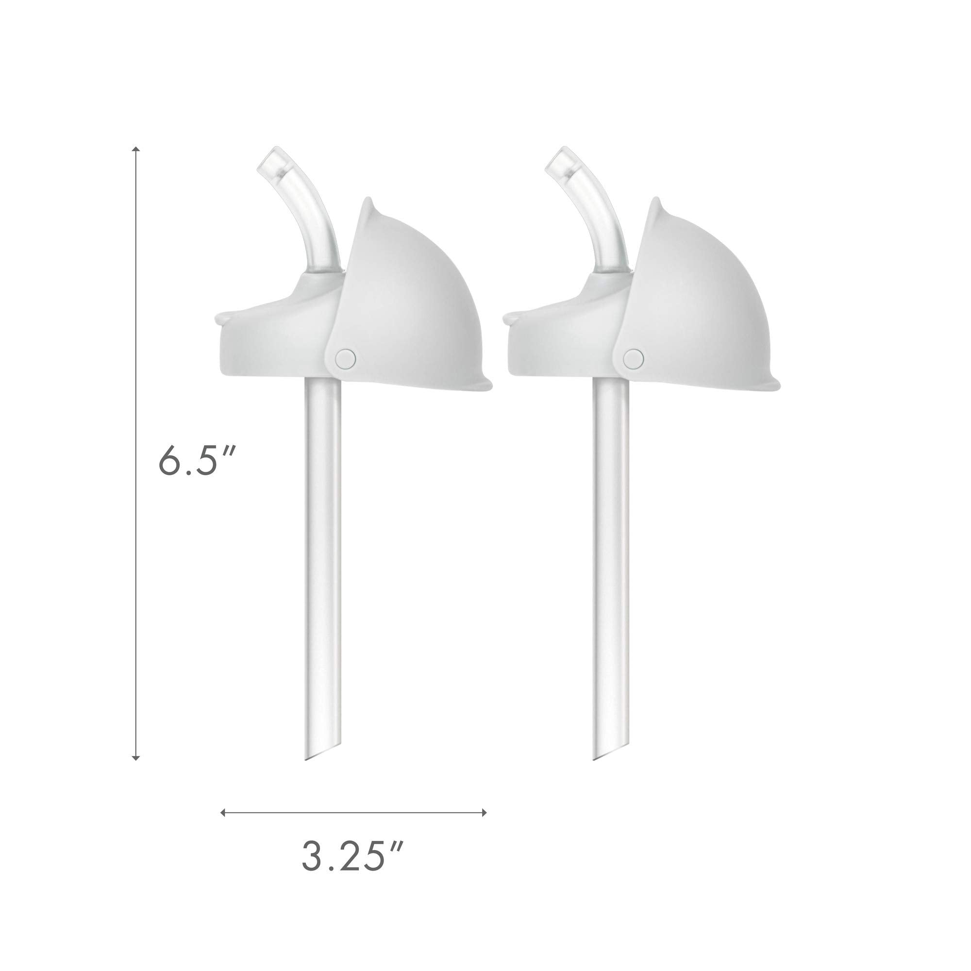 Boon Nursh 4oz straw trim compatibility for bottle-to-cup hacks.