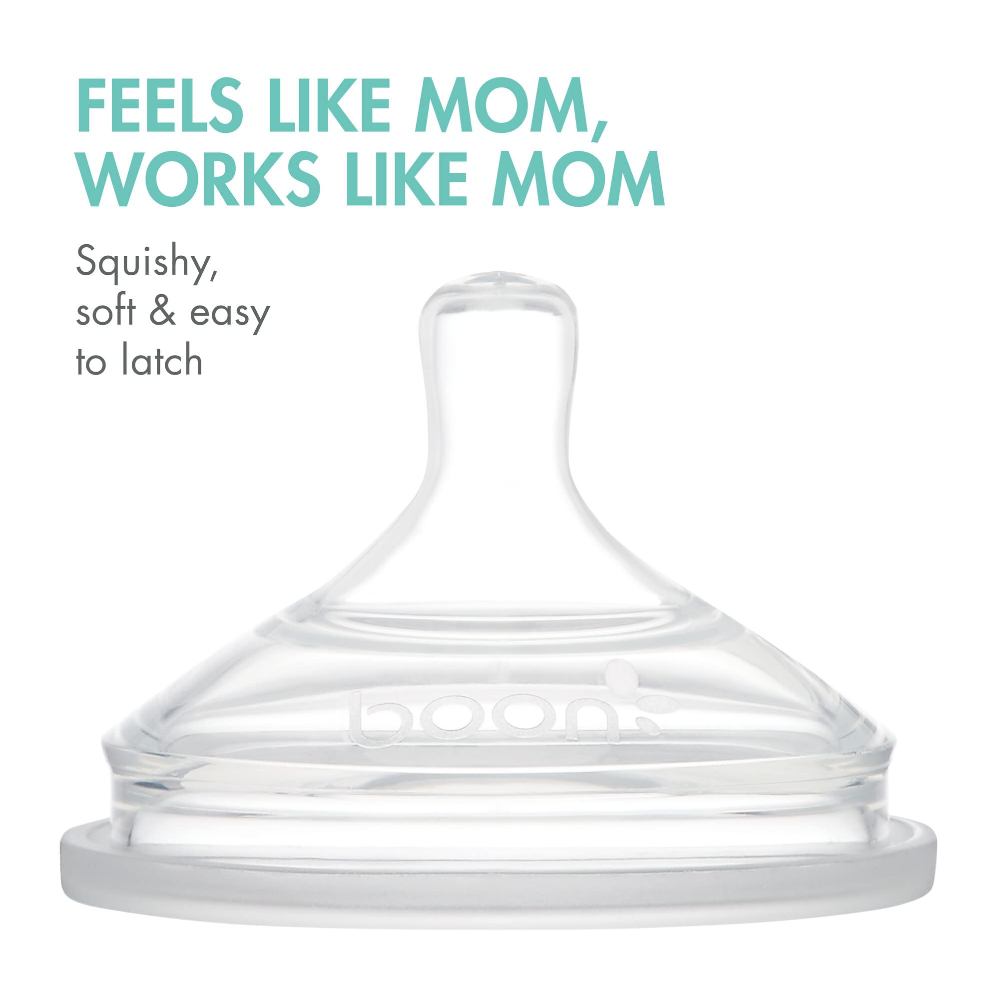 Boon Nursh silicone can be boiled, sterilized, and frozen safely