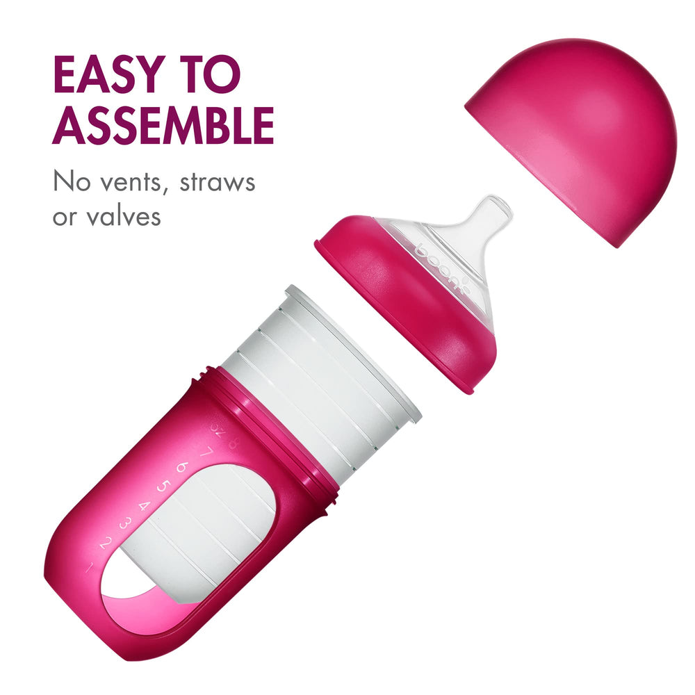 Boon Nursh bottle is dishwasher-safe for quick cleanup