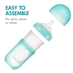 Boon Nursh nipple latch-on design supports easy feeding.